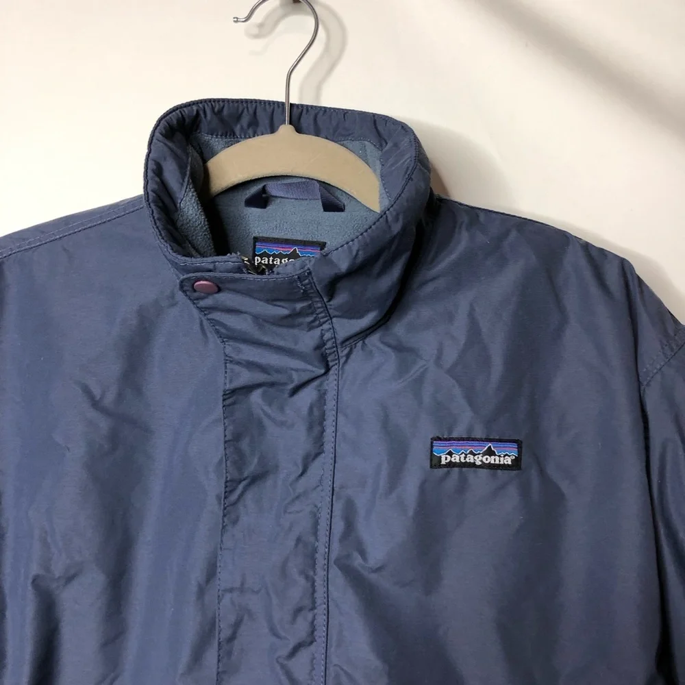 Patagonia Boy grey puffer jacket size 12 - Picture 2 of 8